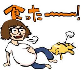 KYAN is a cat of share house. Vol.2 sticker #5005613