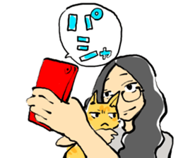 KYAN is a cat of share house. Vol.2 sticker #5005620