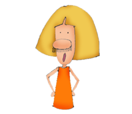 2 Big Nose sticker #5005864