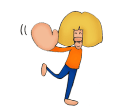 2 Big Nose sticker #5005869