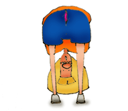 2 Big Nose sticker #5005877