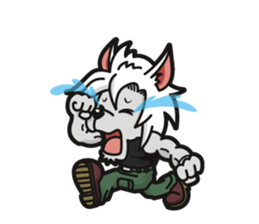 White Wolf BodyGuard sticker #5006398