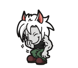 White Wolf BodyGuard sticker #5006400