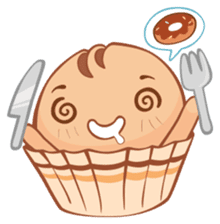 Muffin Cheeze!! 2 sticker #5007628