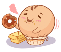 Muffin Cheeze!! 2 sticker #5007629