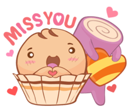 Muffin Cheeze!! 2 sticker #5007641