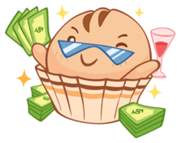 Muffin Cheeze!! 2 sticker #5007655