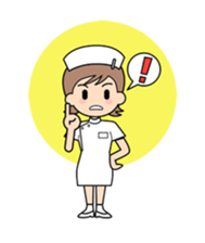 Nurse and doctor sticker #5007795