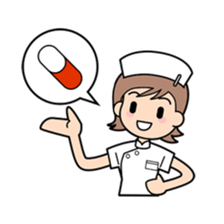 Nurse and doctor sticker #5007802