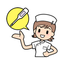 Nurse and doctor sticker #5007803