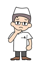 Nurse and doctor sticker #5007810