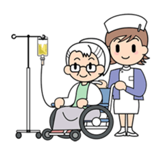 Nurse and doctor sticker #5007814