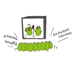 cat beans sticker #5007823