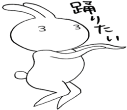 Usata rabbit sticker #5008222