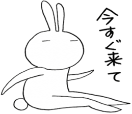 Usata rabbit sticker #5008234