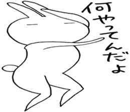 Usata rabbit sticker #5008237