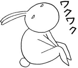 Usata rabbit sticker #5008240