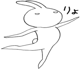 Usata rabbit sticker #5008244