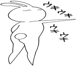 Usata rabbit sticker #5008255