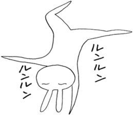 Usata rabbit sticker #5008259