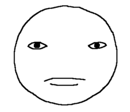 This is Face. sticker #5008395