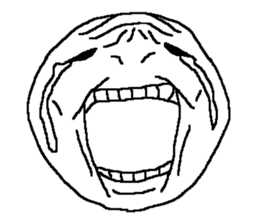 This is Face. sticker #5008400