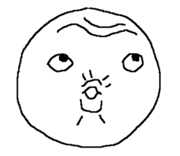 This is Face. sticker #5008404