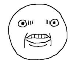 This is Face. sticker #5008405