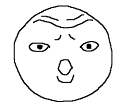 This is Face. sticker #5008408