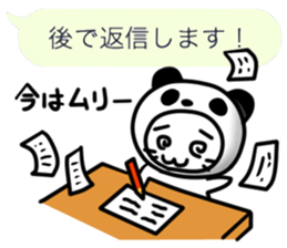 Costume cats 2 sticker #5008455