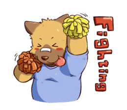 Sitabe Dog sticker #5008628