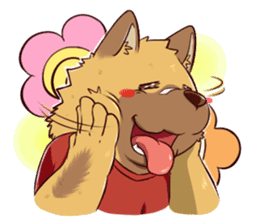 Sitabe Dog sticker #5008633