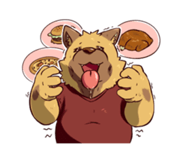 Sitabe Dog sticker #5008636