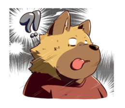 Sitabe Dog sticker #5008649