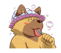 Sitabe Dog sticker #5008650