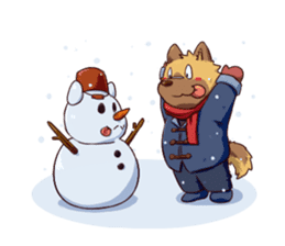 Sitabe Dog sticker #5008654