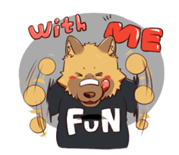 Sitabe Dog sticker #5008660