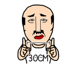 Four old man (halloween) sticker #5008873