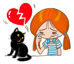 Orange and Gigi 01 sticker #5009109