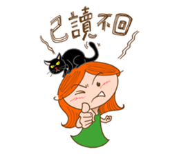 Orange and Gigi 01 sticker #5009121