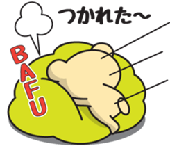 Bear painting sticker #5009165