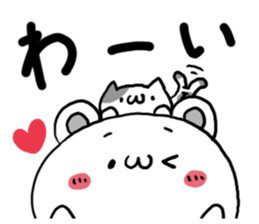 Shobon Bear2 sticker #5009632