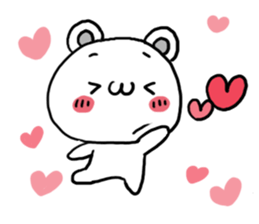 Shobon Bear2 sticker #5009635