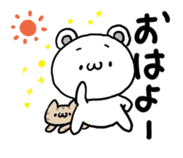Shobon Bear2 sticker #5009642