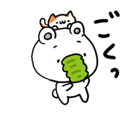 Shobon Bear2 sticker #5009648