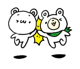 Shobon Bear2 sticker #5009658
