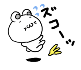 Shobon Bear2 sticker #5009659