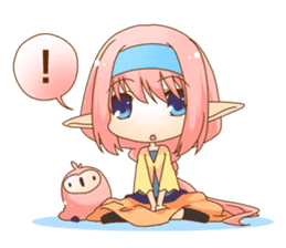 Elf & Owl sticker #5010344