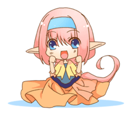 Elf & Owl sticker #5010345