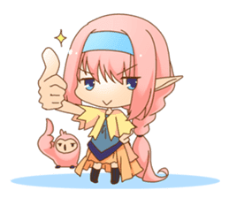 Elf & Owl sticker #5010347